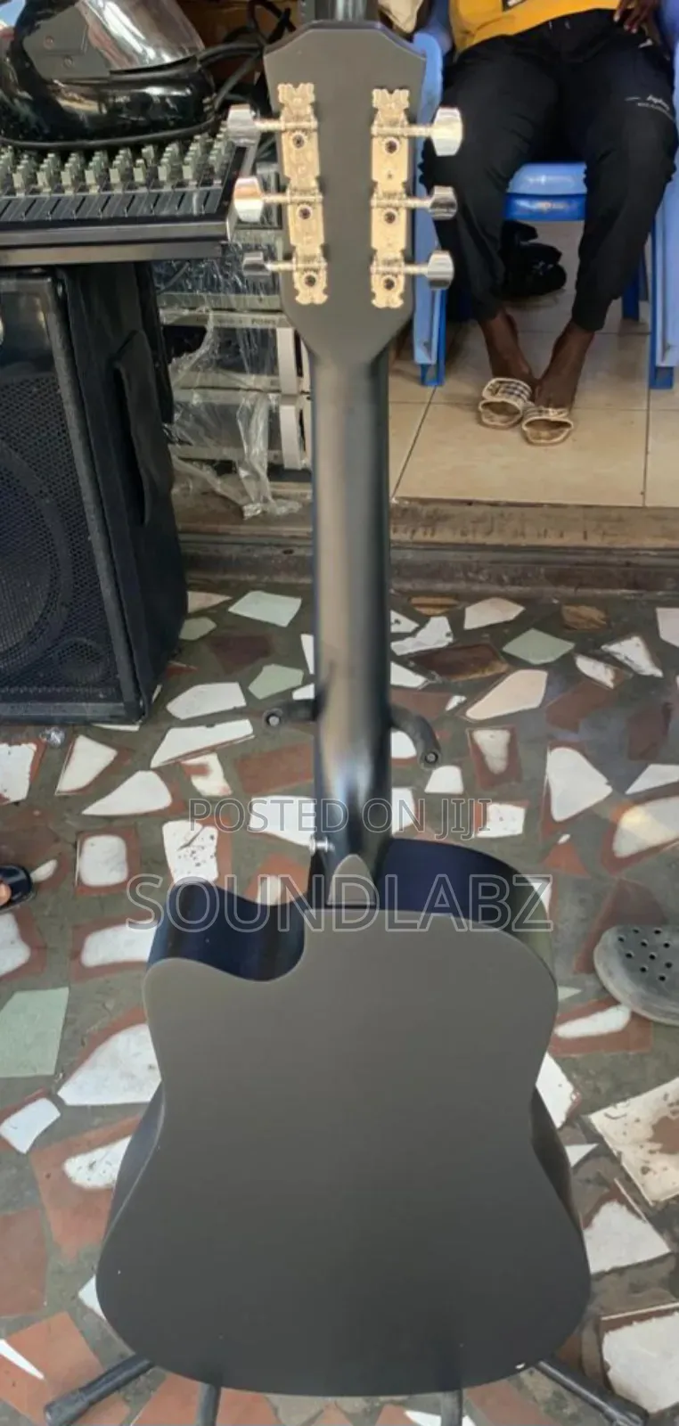 Black Maria 38-Inch Acoustic Guitar