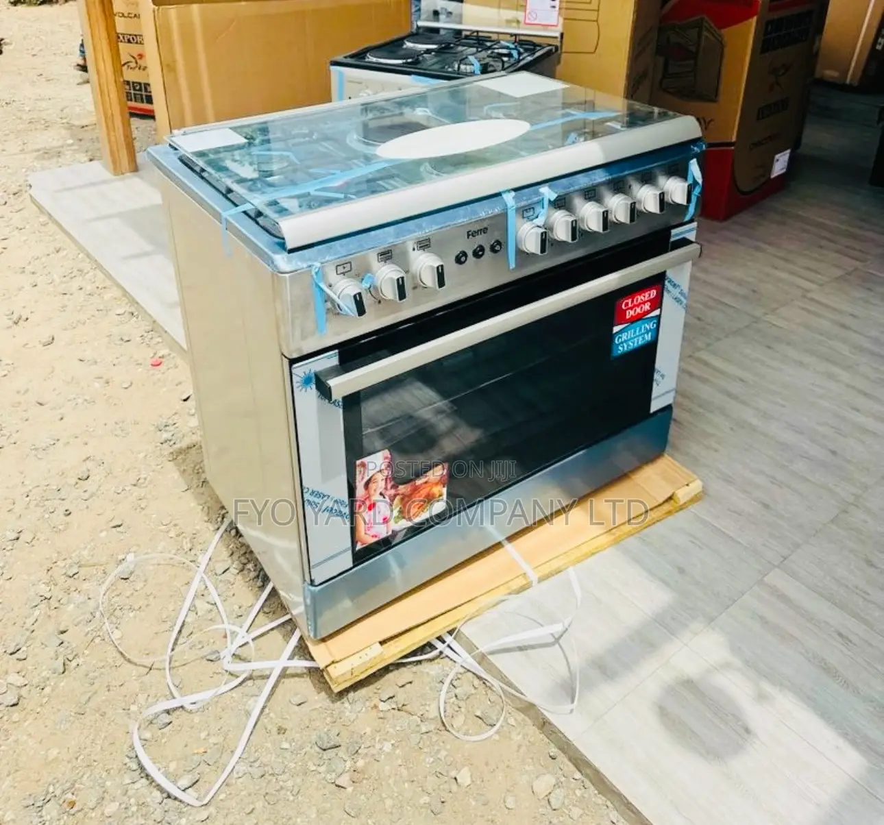 Ferre-4-Plate-Gas-2-Electric-Burners-Oven-Grill-90x60cm-2/