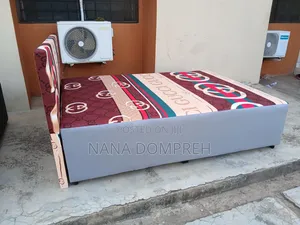 Gucci Bed With Ash Leather.