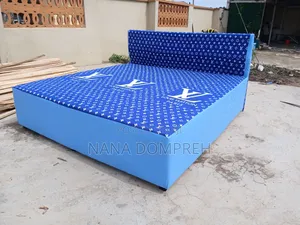 Blue on Blue Queen Size Bed
