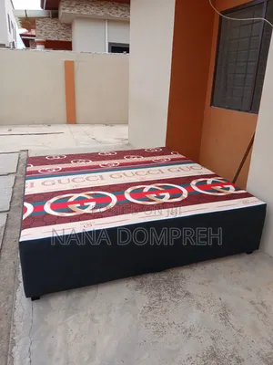 Brown on Black Gucci Bed