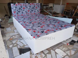 Flowers on White Bed