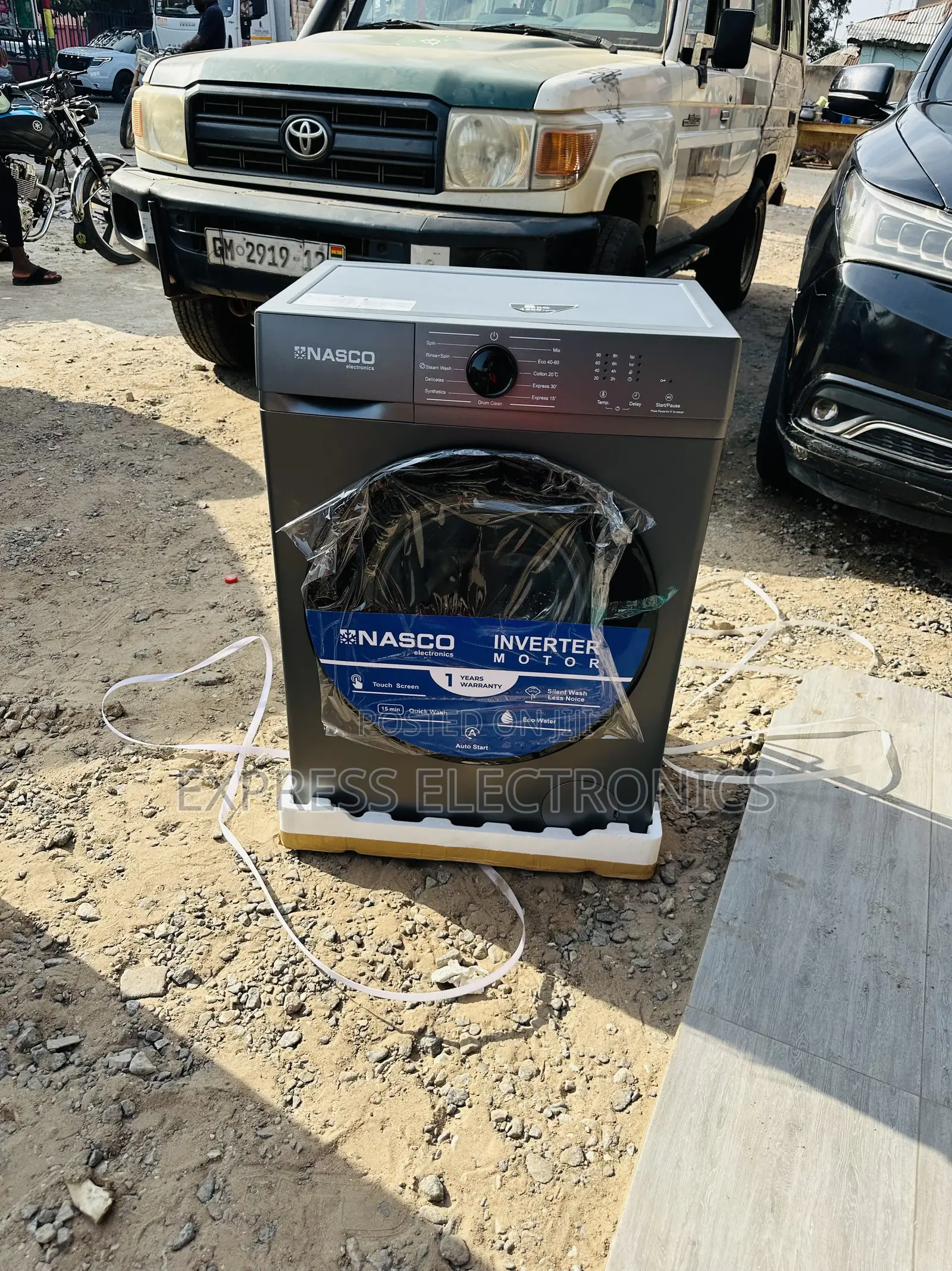 Call and Purchase for Nasco 8kg Front Load Inverter