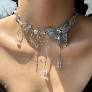 Luxury Butterfly Chocker Necklace