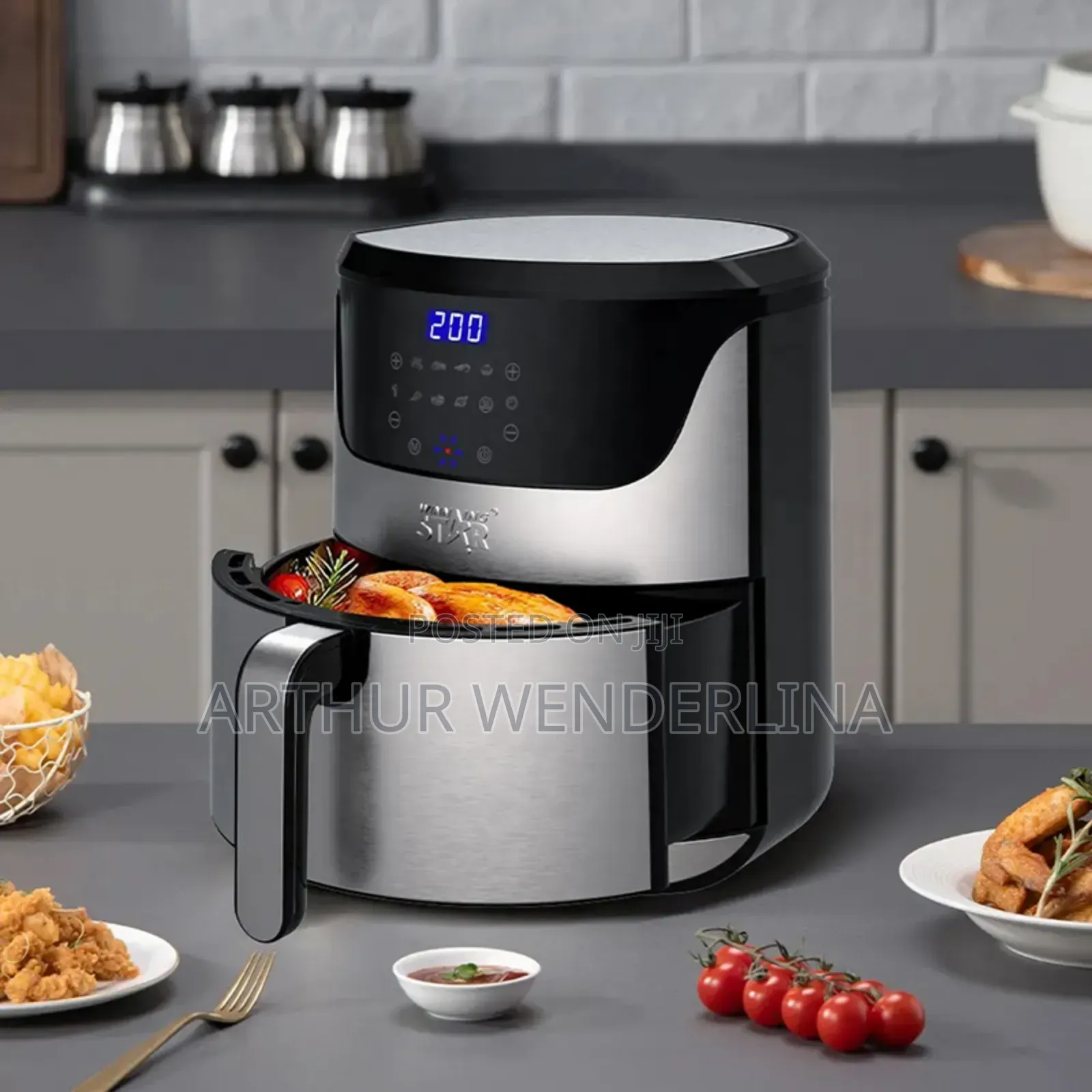 Winning Star Digital Air Fryer 7l Large Capacity