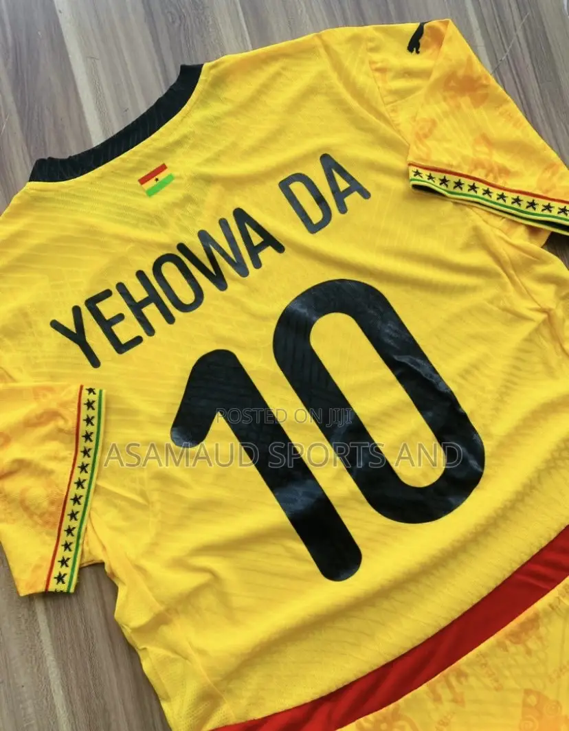 Original Ghana Jersey Plus Customization at Cool Price