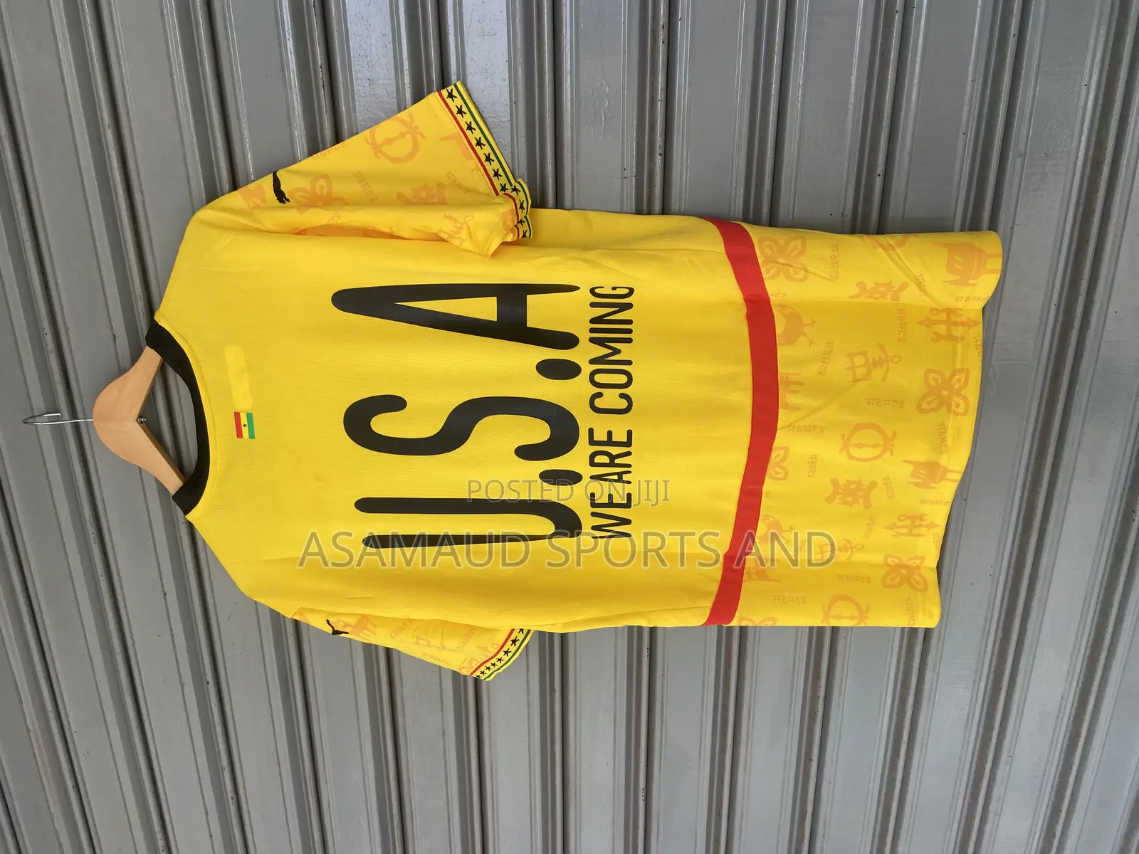 Original Ghana Jersey Plus Customization at Cool Price