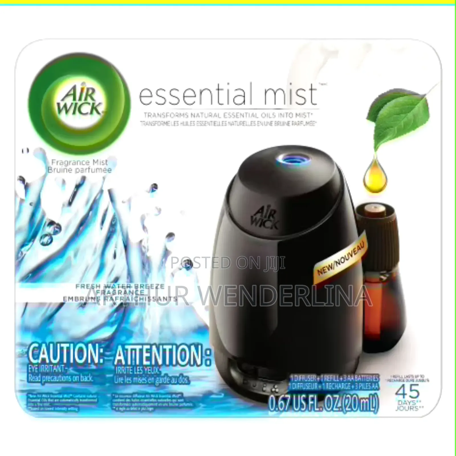 Poweful Airwick Diffuser With Oil