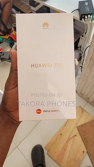 New Huawei P30 128 GB Black