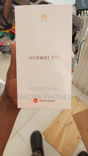 New Huawei P30 128 GB Black
