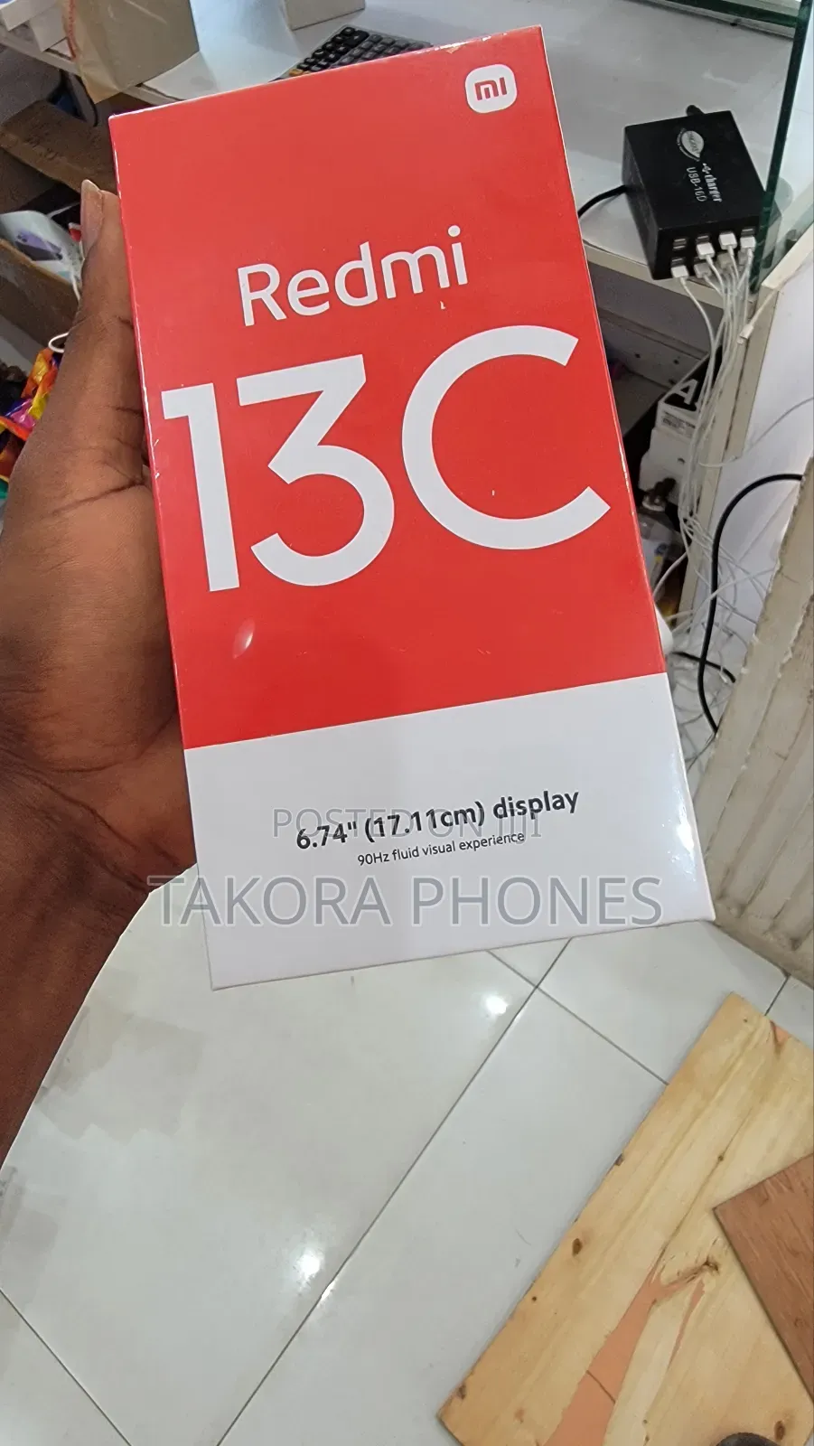 New Xiaomi Redmi 13C 128 GB Black