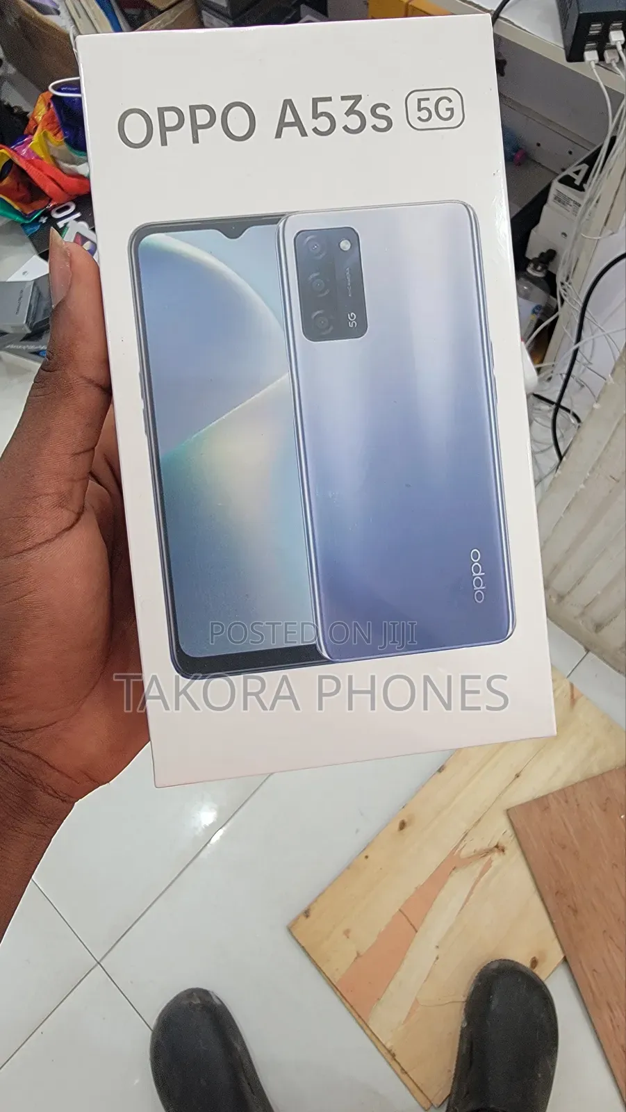 New Oppo A53s 256 GB Blue