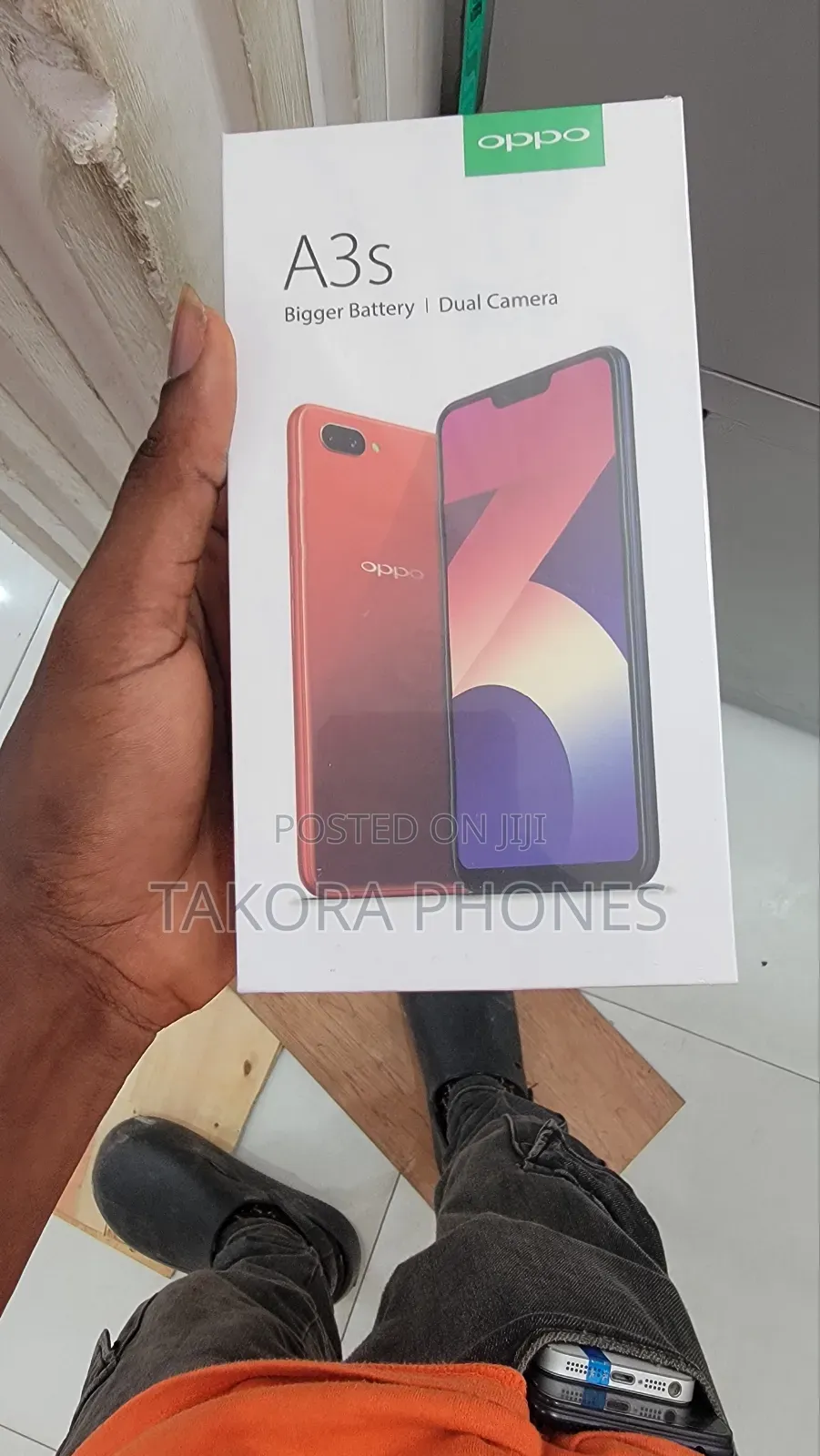 New Oppo A3s 64 GB Black