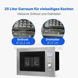 25lts Built-in Bomann Microwave Germany