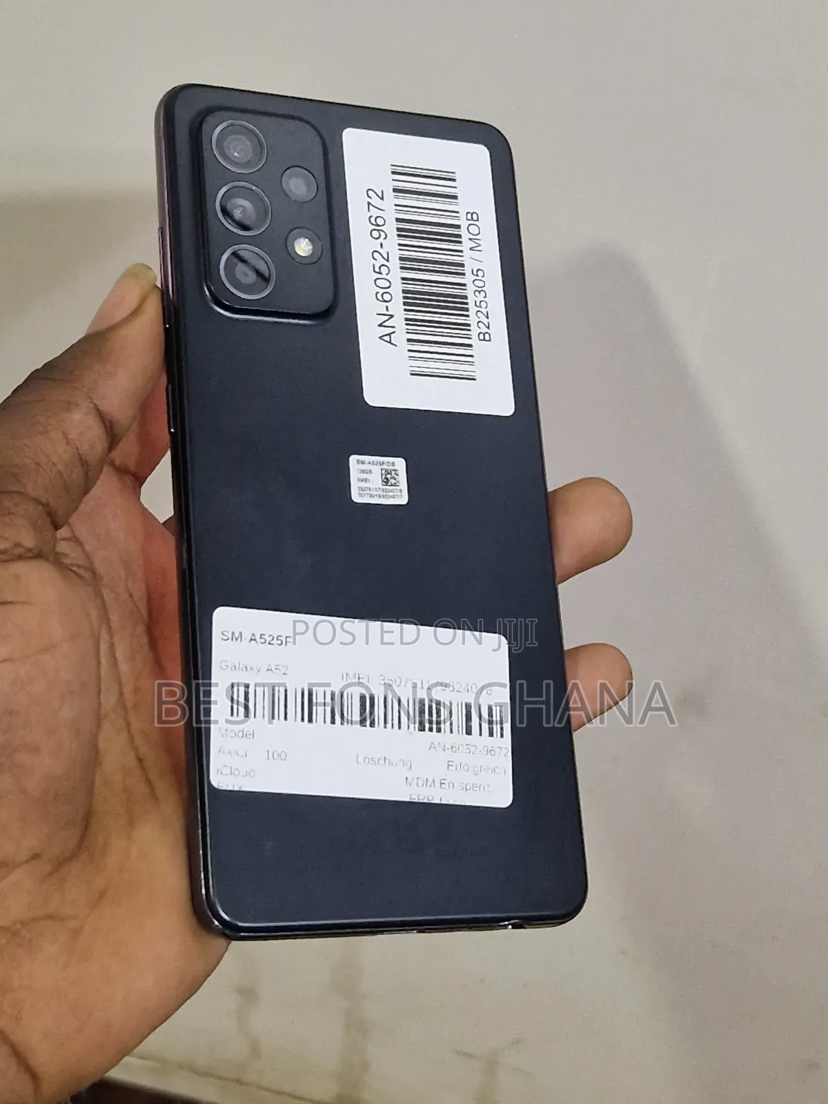 Samsung Galaxy A52 128 GB Black
