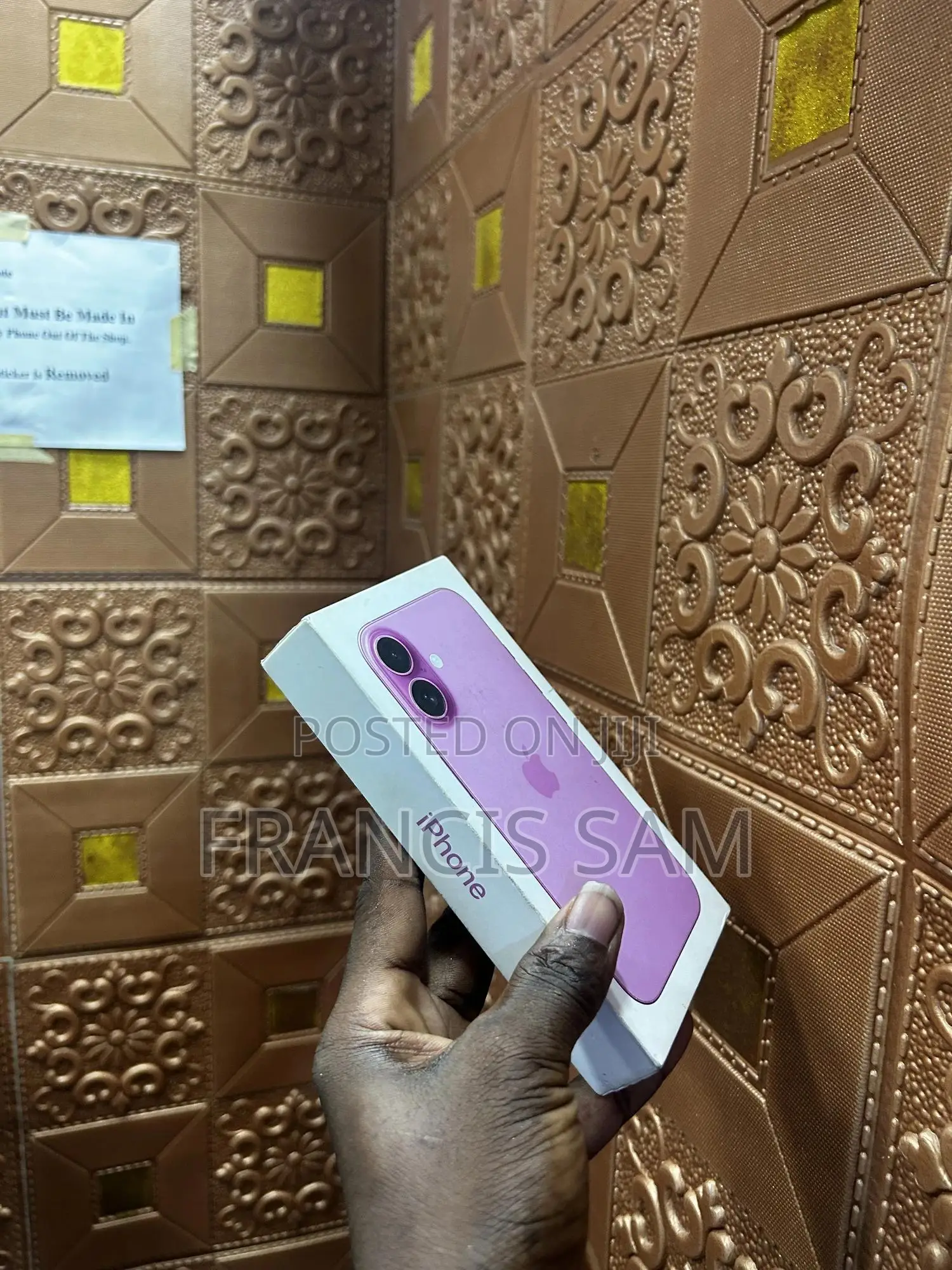 New Apple iPhone 16 128 GB Pink