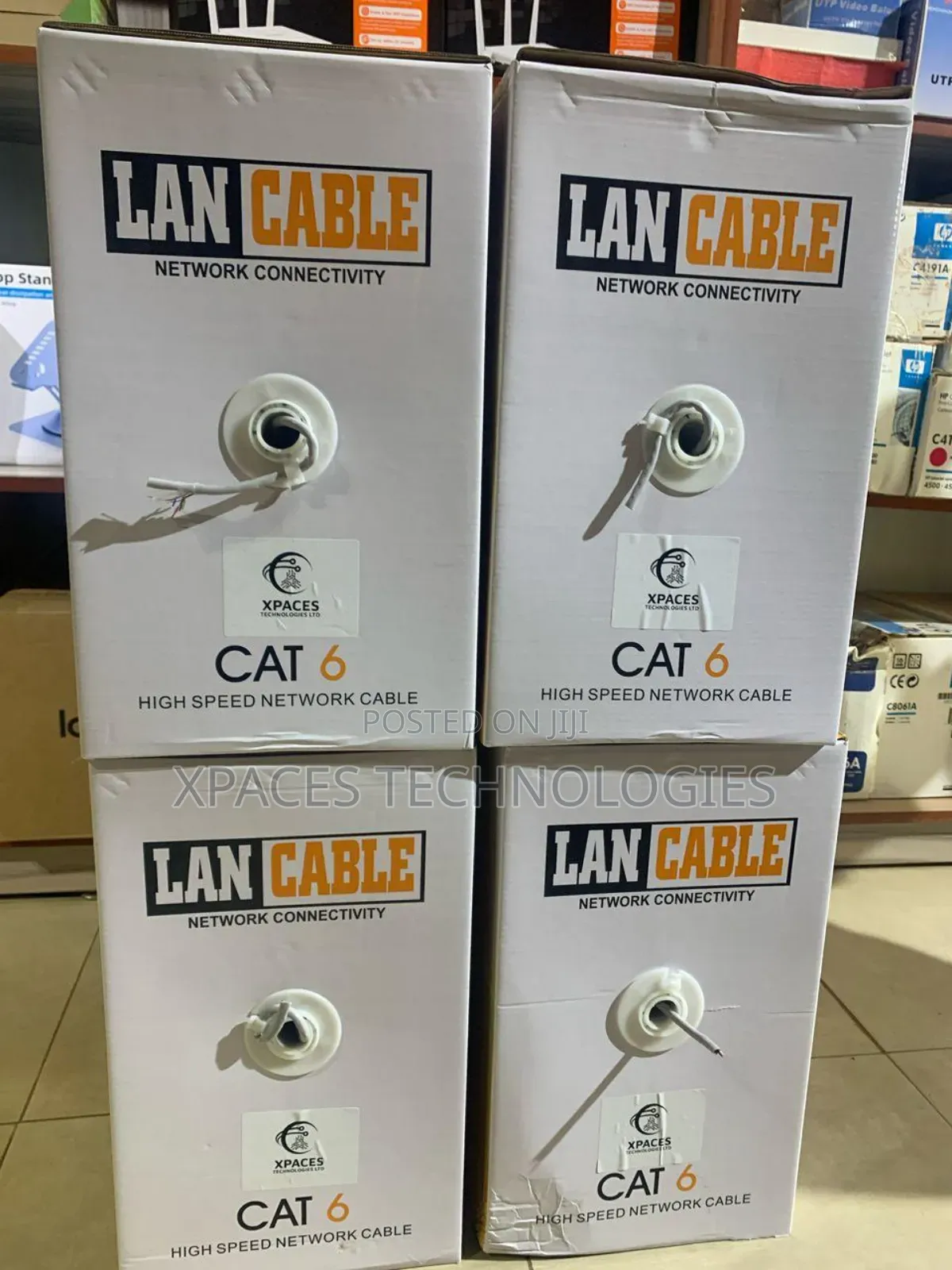 Xpaces Utp Cat6 Indoor Lan Cable 305m