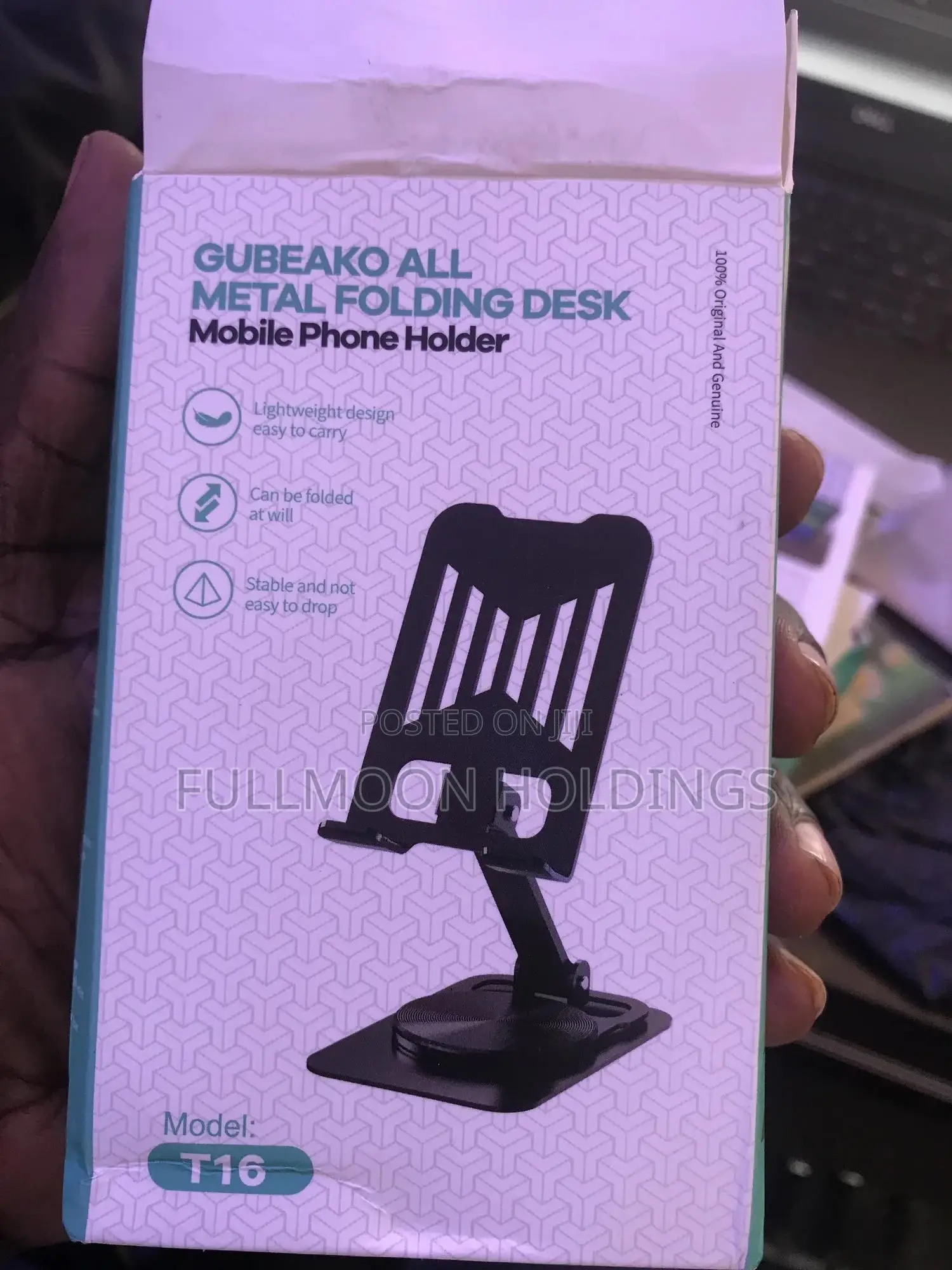 Metal Adjustable Desktop Phone and Tablet Holder