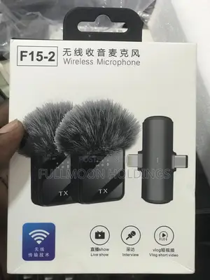 Double Wireless Microphone for iPhones and Type C Phones