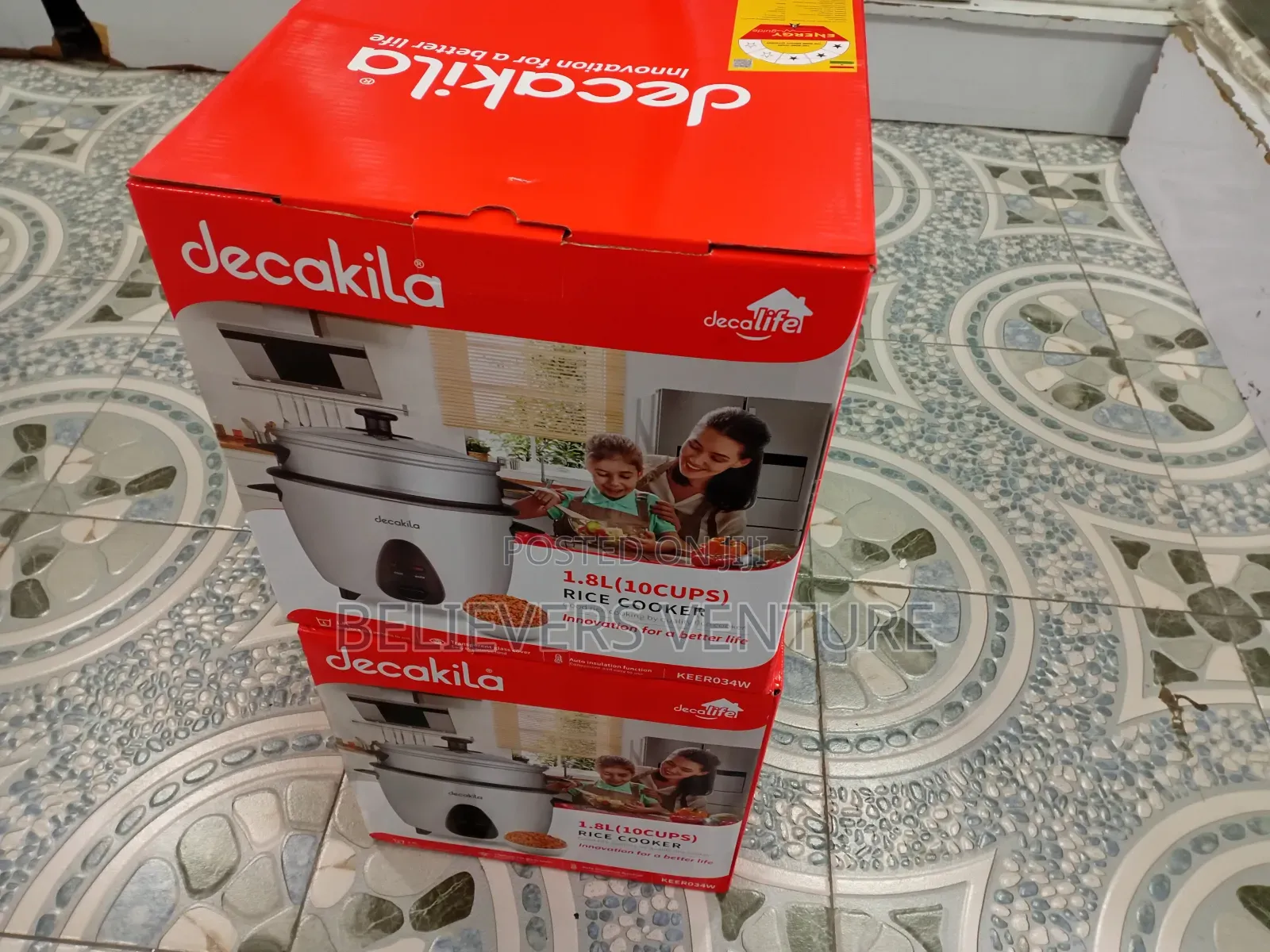 Decakila Strong Body Rice Cooker 1.8l Rice Cooker