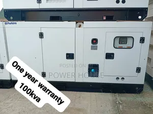Pushstart 100kva Perkins Diesel Genset 100kva Silent Perkins