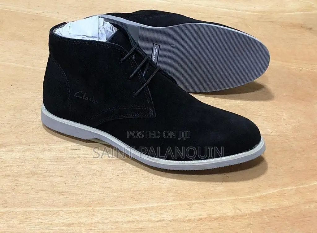Suede Clarks Boot
