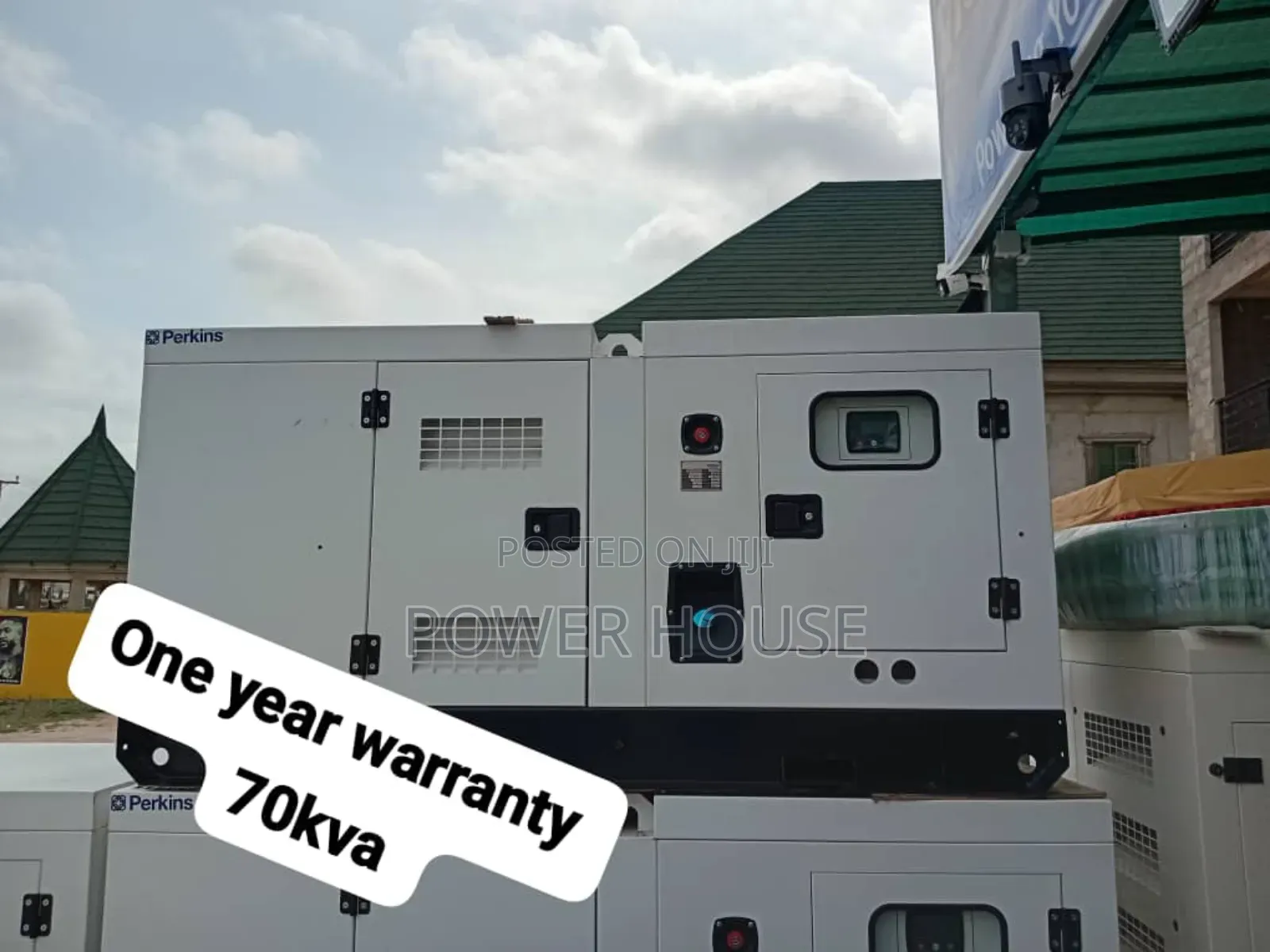 Push Start 50kva Perkins Diesel Genset 50kva Silent Perkins
