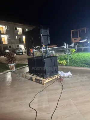 2 Line Array and (1 Pair)Bass With Bar for Pus
