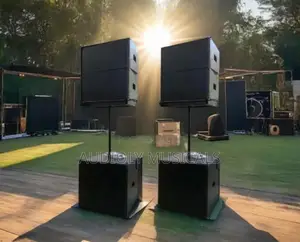 2 Line Array and (1 Pair)Bass With Bar for Pus