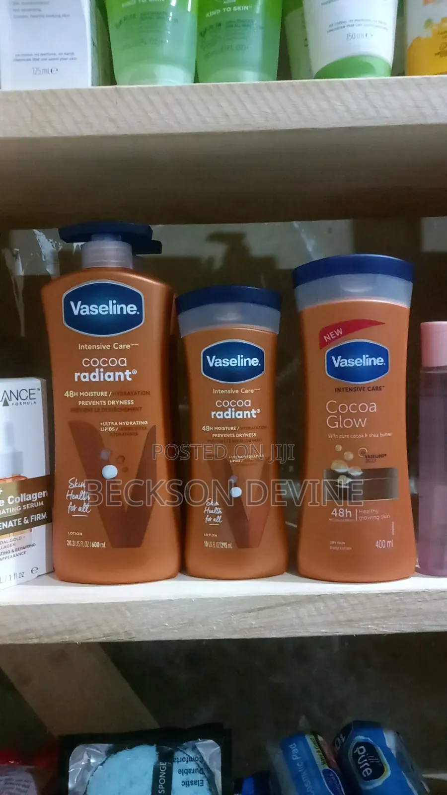 Vaseline Cocoa Radiant Lotion 600ml (Big Size)