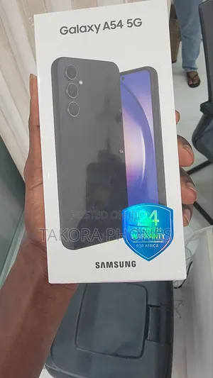 New Samsung Galaxy A54 5G 128 GB Black