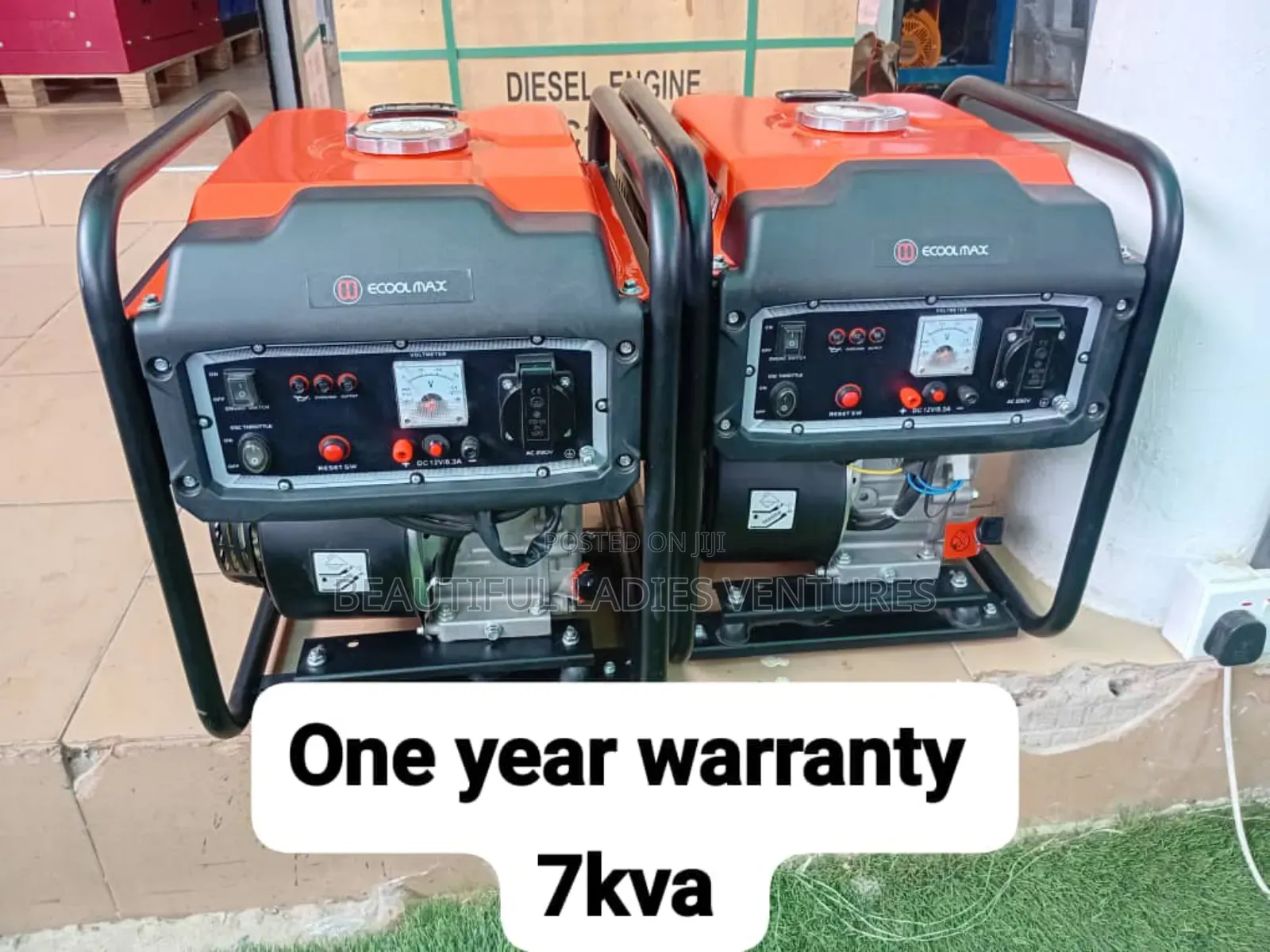 Ecoolmax 7.0kva Gasoline Generator