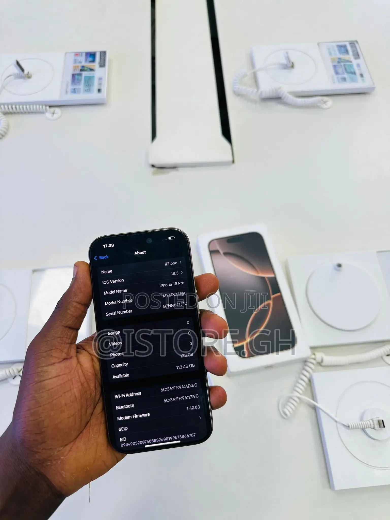 Apple iPhone 16 Pro 128 GB Gold in Accra Metropolitan - Mobile Phones ...