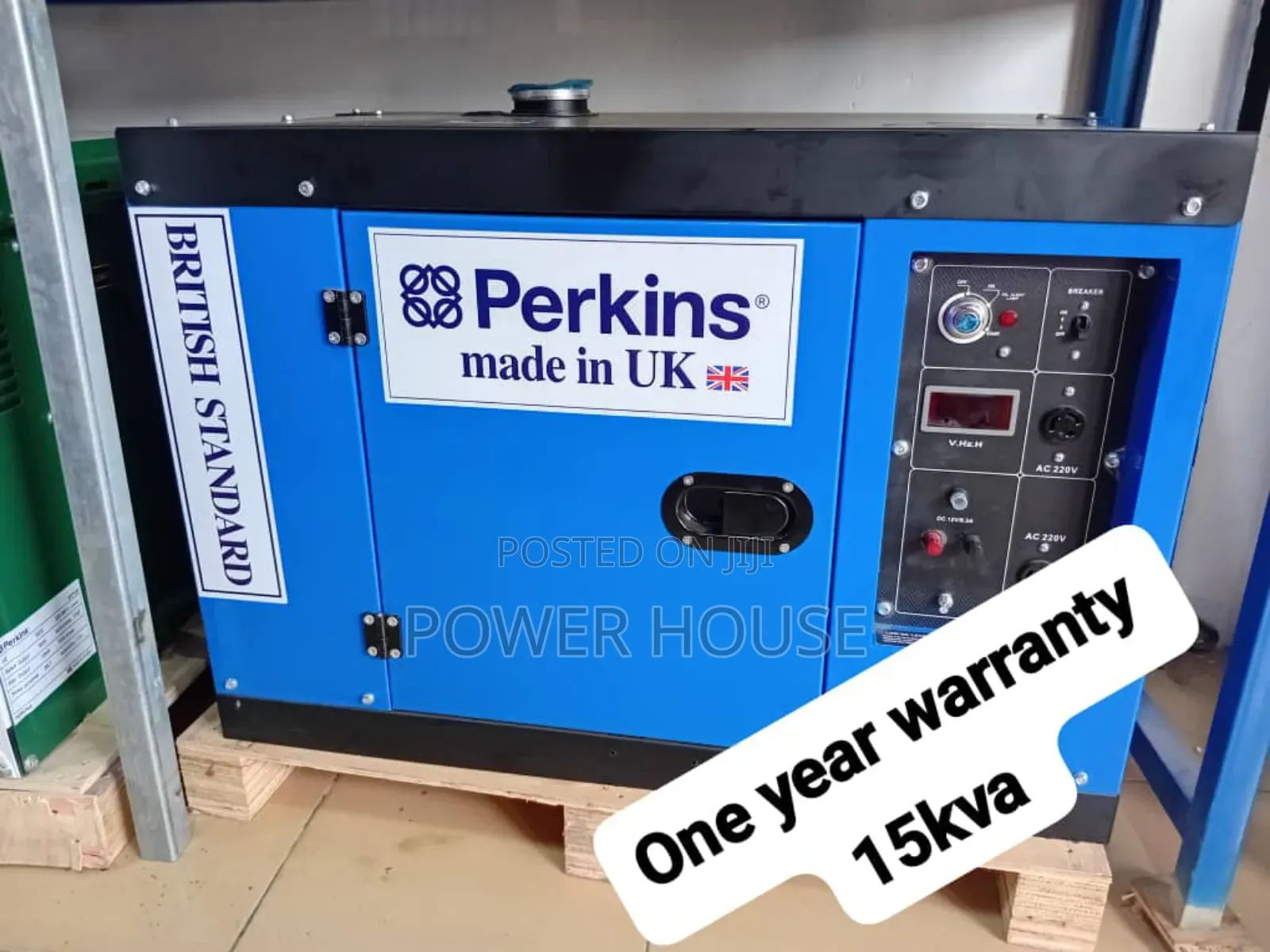 Full Potential 15kva Perkins Diesel Genset Keystart 15kva Uk