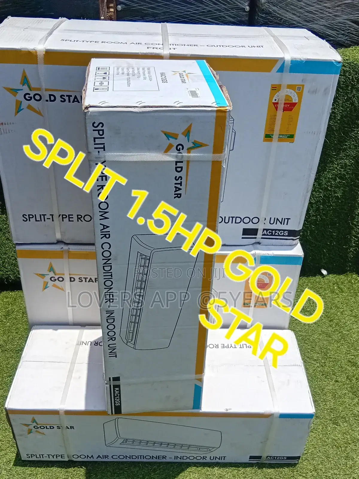 Fast Powerful Cooling Split Gold Star 1.5hp Ac