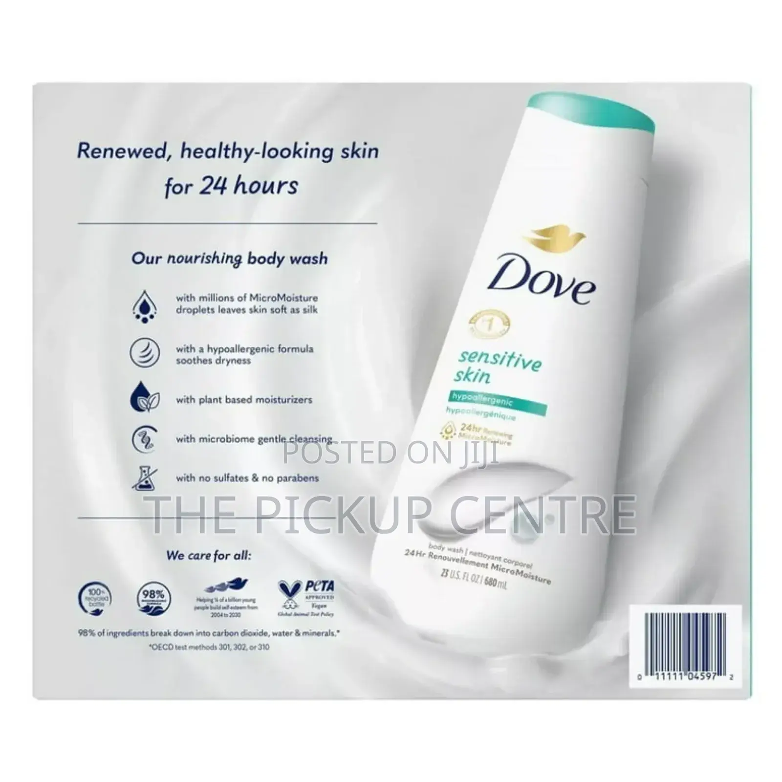 Dove Sensitive Skin Body Wash 2.04l