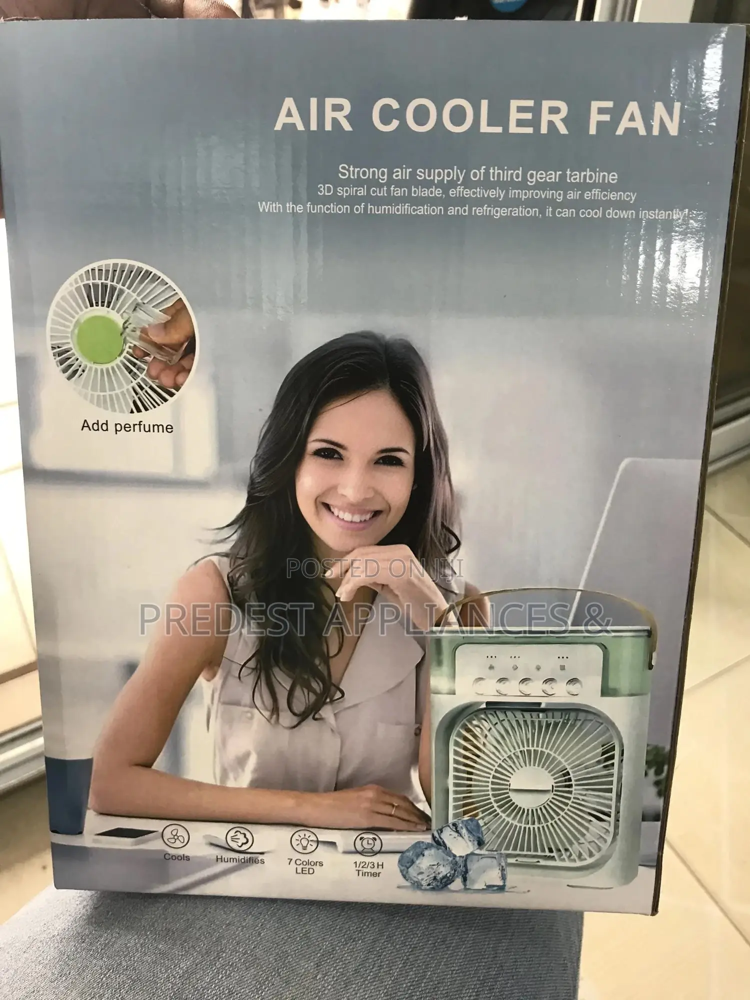 Portable Air Cooler Fan/ Humidifier