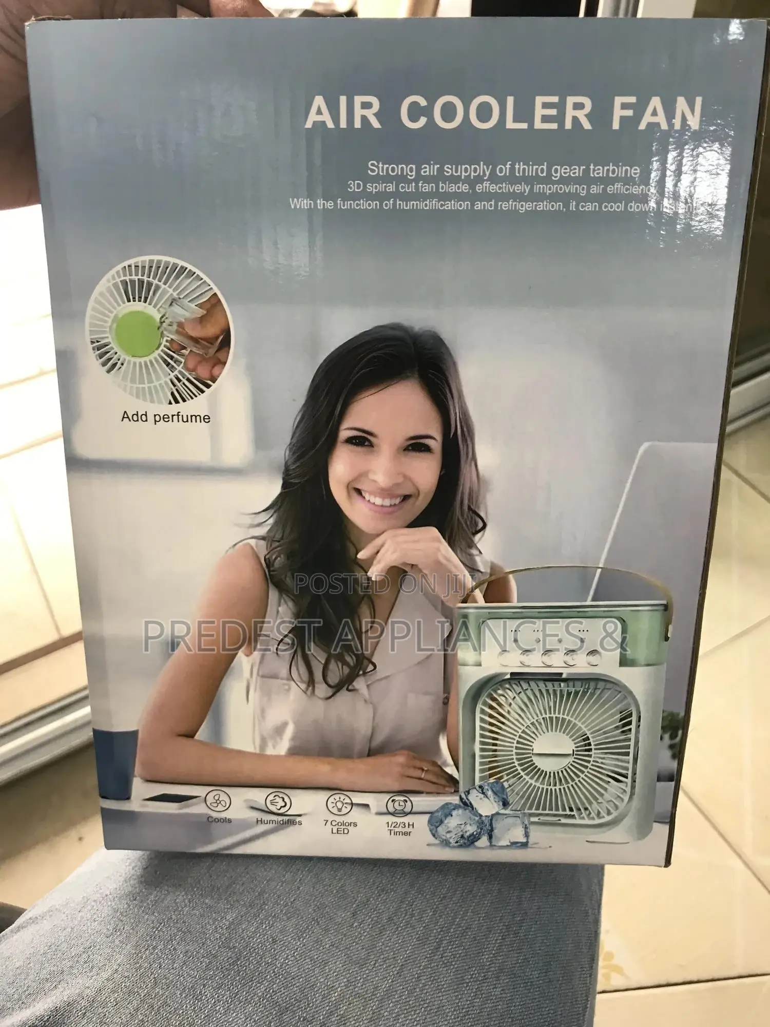 Portable Air Cooler Fan/ Humidifier
