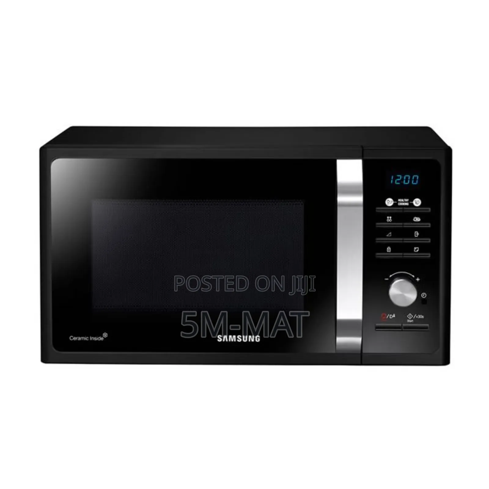 Samsung Ms23f301tak 800w Compact Microwave 6 Power Levels