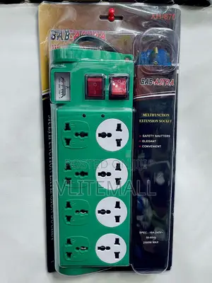 Bab-Astra 8way Multifuction Extension Socket (Xh-870)