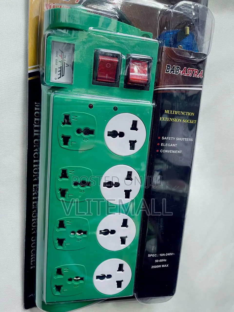 Bab-Astra 8way Multifuction Extension Socket (Xh-870)