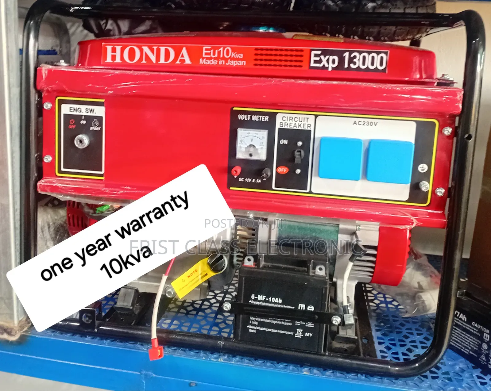 10kva Japan Made Petrol Powered Generator