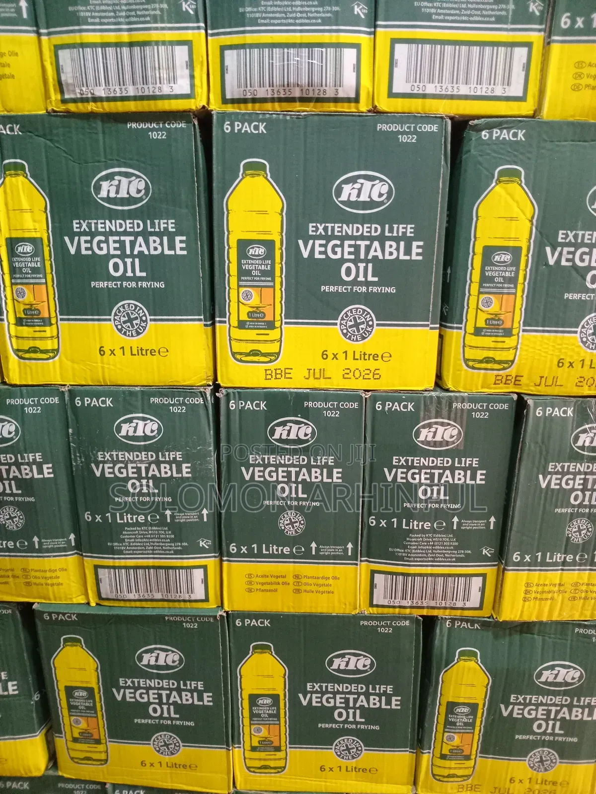 Ktc Vegetable Oil Litres