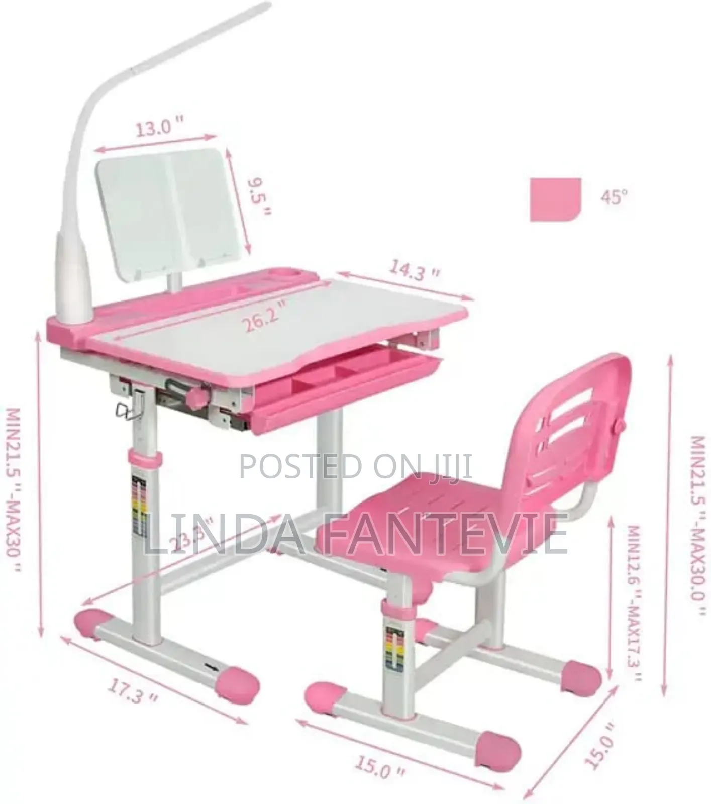 Study Desk and Chair