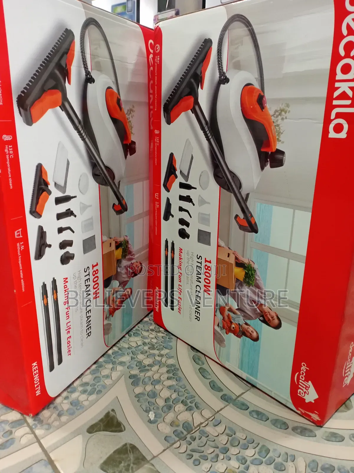 Energetic 1800w Keeno17w Steam Cleaner Cleaner