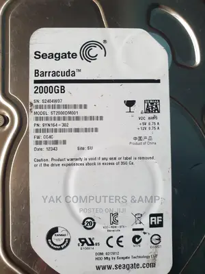 2tb Desktop Hdd