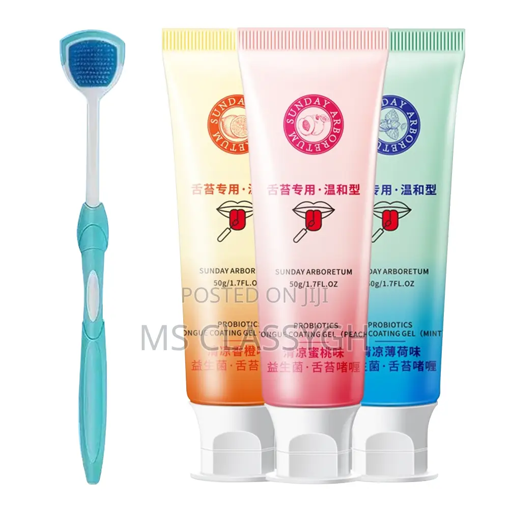 Eelhoe Tongue Coating Cleaning Gel With Brush Tongue Coating