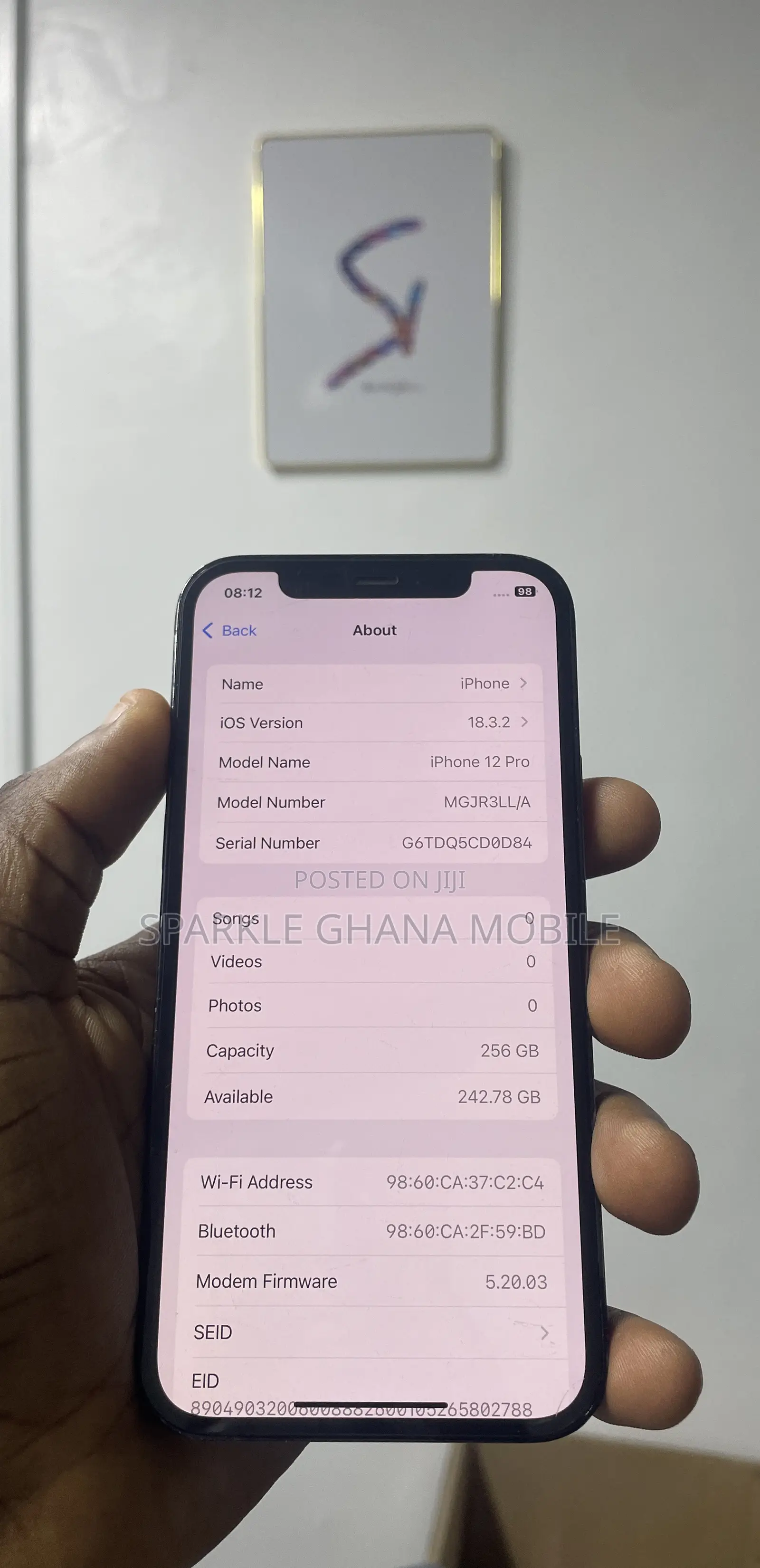 Apple iPhone 12 Pro 256 GB Black