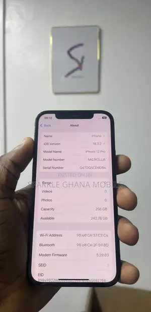 Apple iPhone 12 Pro 256 GB Black