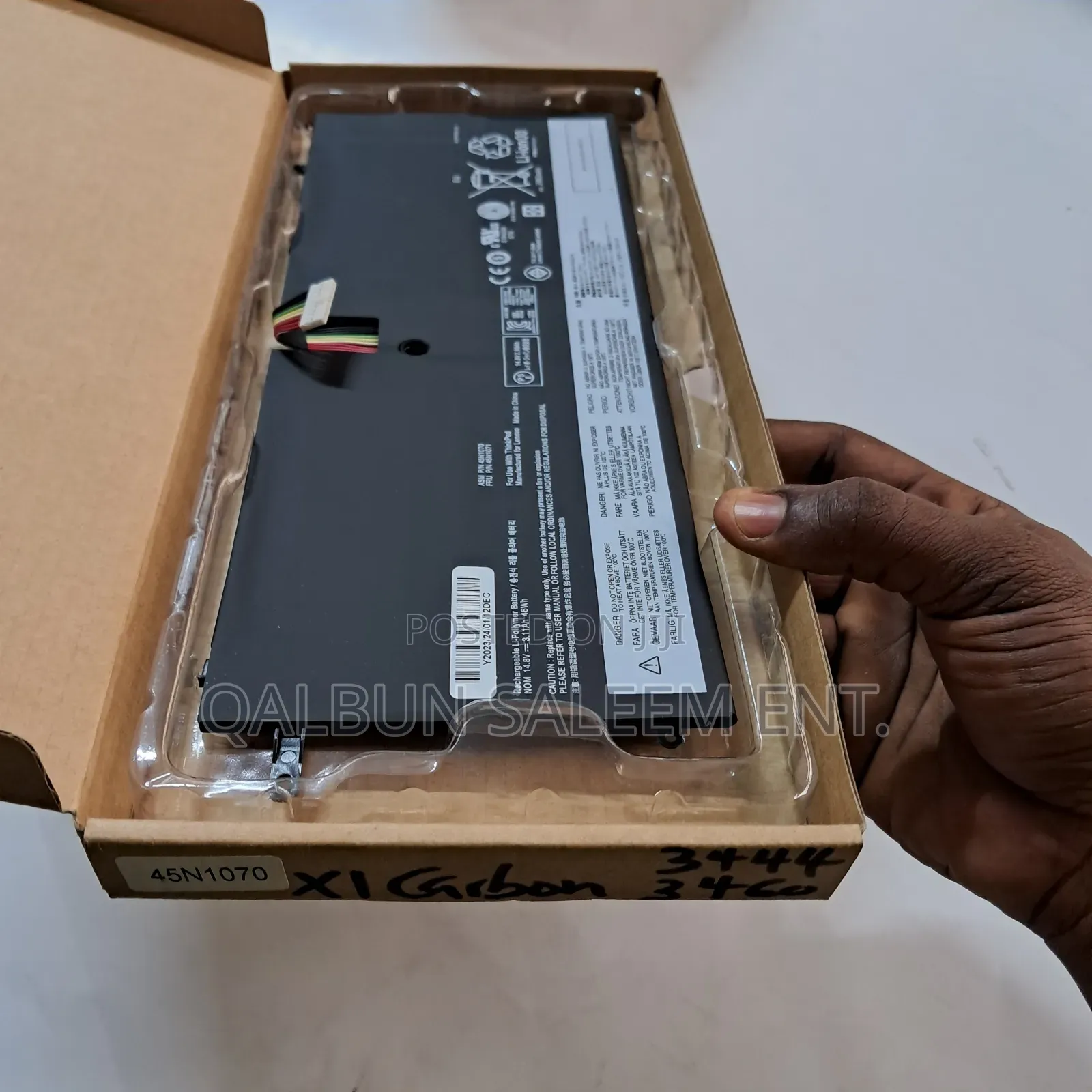 Lenovo 45n1070 Battery For Thinkpad X1 Carbon 3443 3444 3448